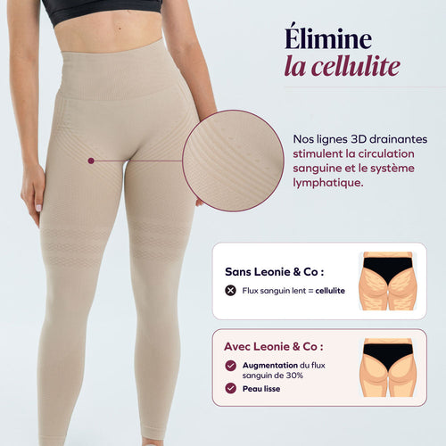 Legging 3D Beige